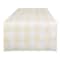 DII® 72" Heavyweight Check Fringed Table Runner
